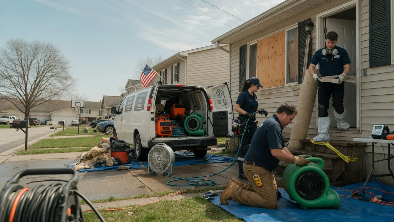 Water Damage Restoration in Tuscumbia, AL near me